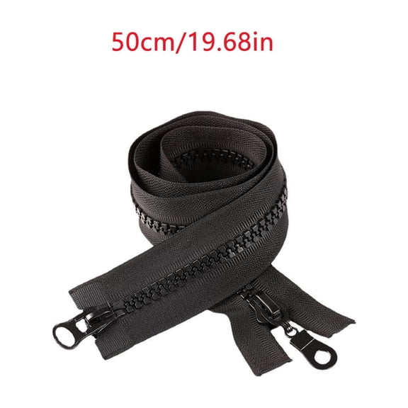 Plastic Zipper, Durable Plastic Teeth, Smooth Glide, Wear-Resistant, Lightweight, Corrosion-Resistant, Easy Open/Close, Secure Closure, for Garments, Sewing and Repair, Jackets and Coats D