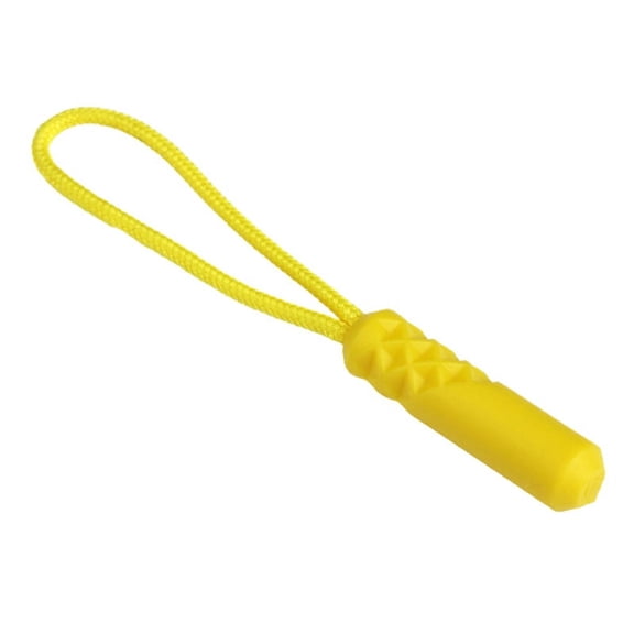 Plastic Zipper Puller, Plastic Puller, Climbing Zipper Tail Rope, Backpack Zipper Rope Yellow