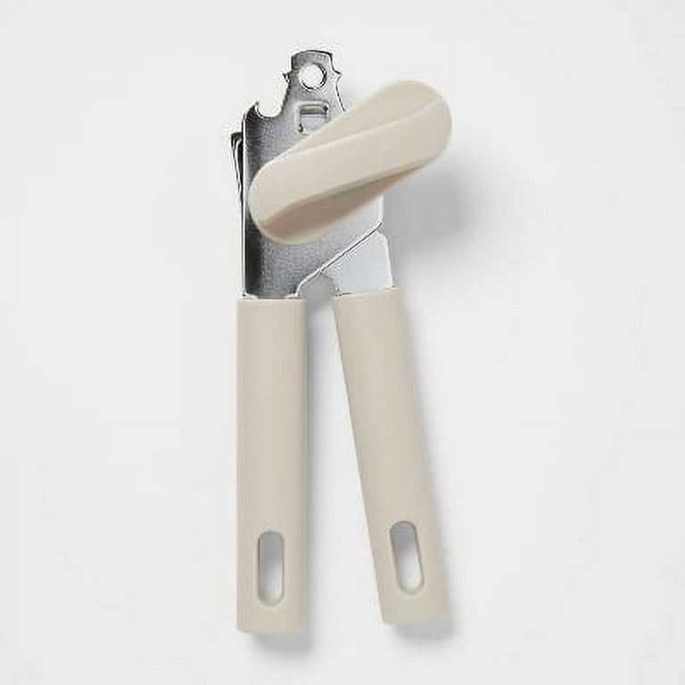 Plastic and Metal Kitchen Can Opener Brown - Room Essentials