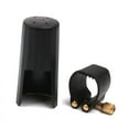 thumbnail image 1 of Plastic clarinets Nozzle cap with PU ligature Black G21629, 1 of 6