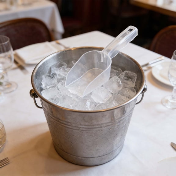 Plastic ice scoop for freezer,ice maker scoop,ice scoopers for ice bucket,Polycarbonate Utility Ice Scoop,Clear