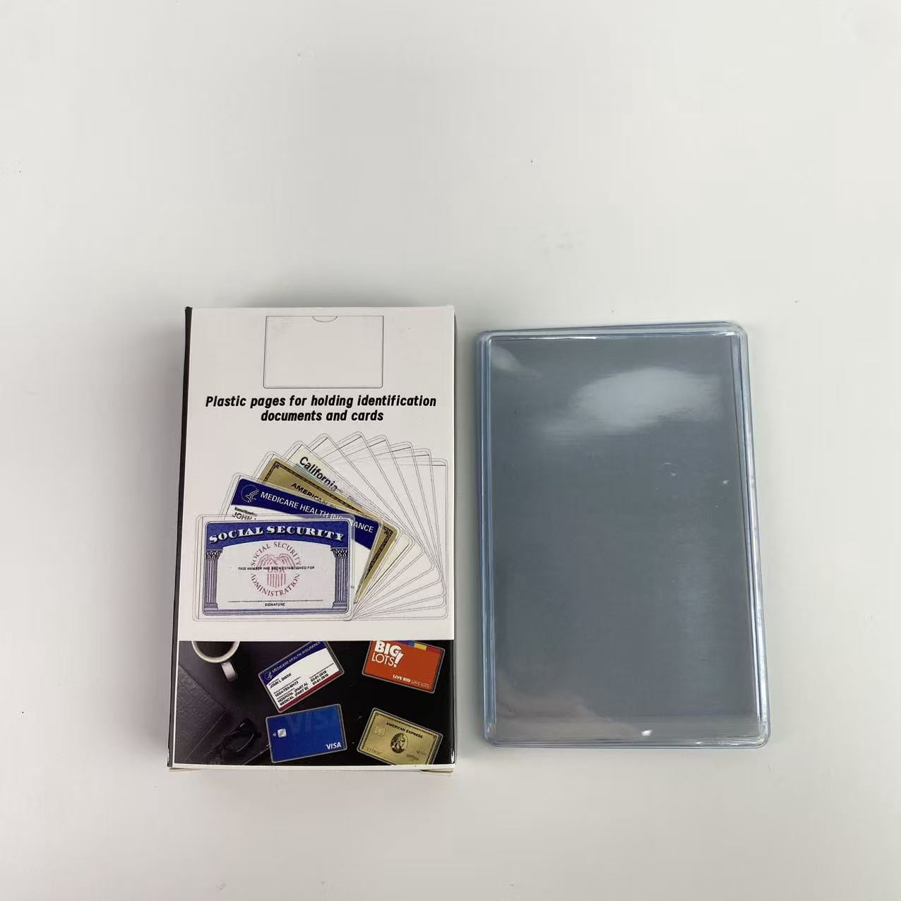 Medicare Card Holders and Protectors in Clear PVC for Water Resistance