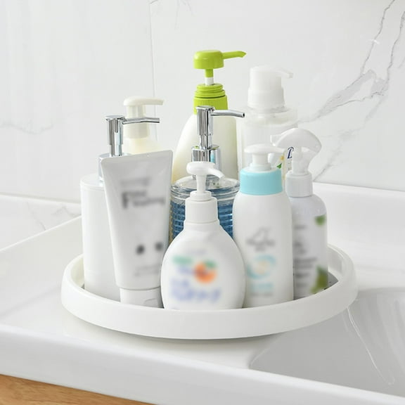 Plastic round anti-skid reinforced rotary storage turntable for Home Patio Garden Men Women Gift