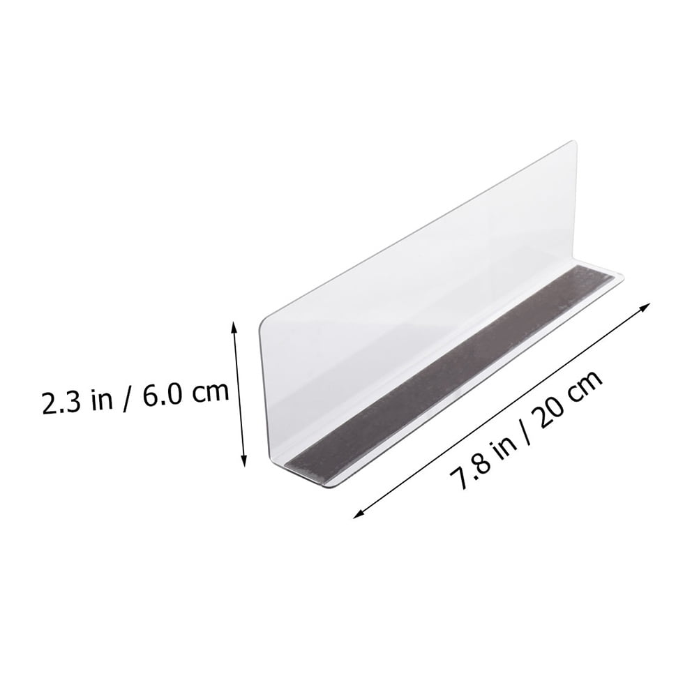 Plastic shelf dividers 10pcs Plastic Shelf Dividers Store Goods