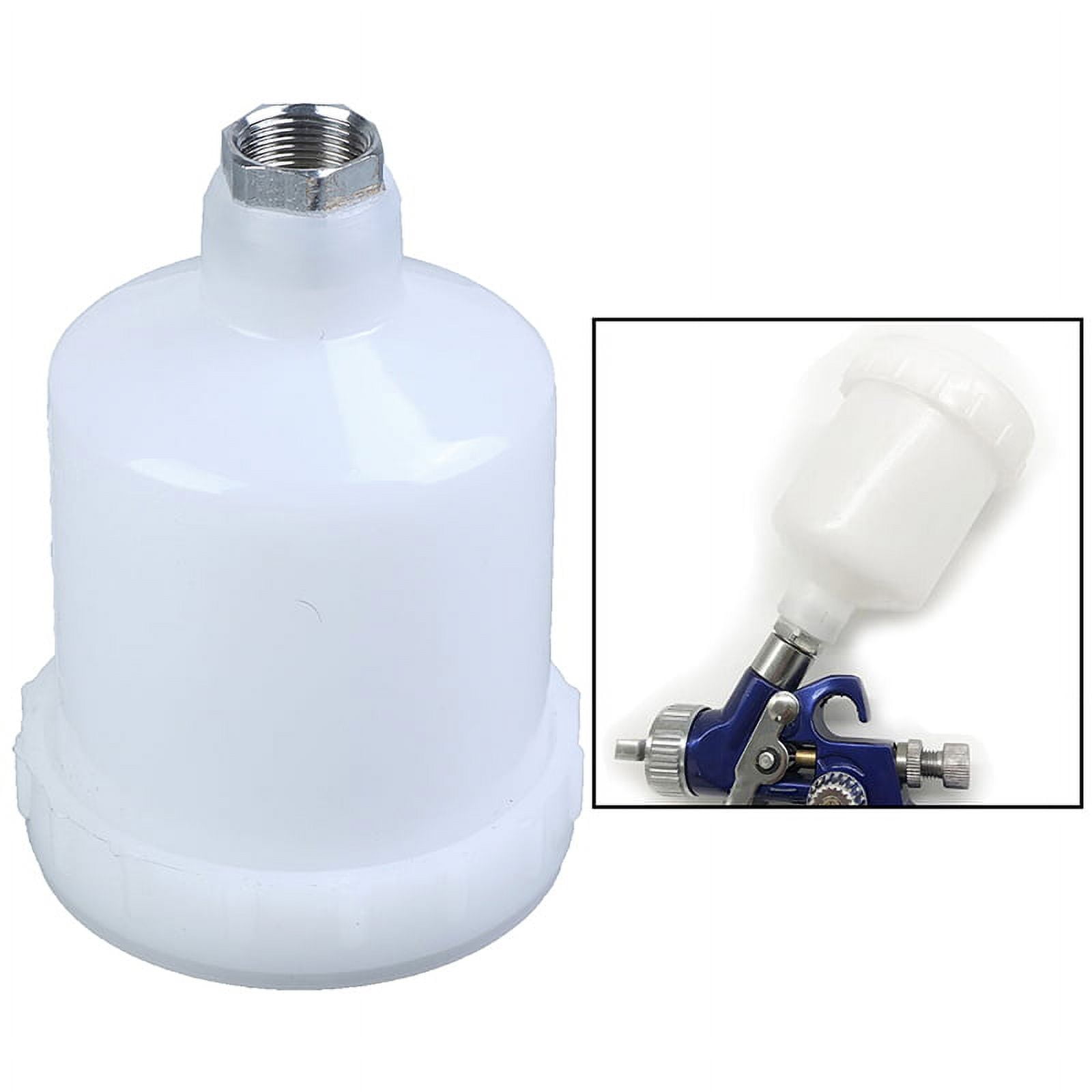Plastic sprayer cup air gravity feed spray paint pot thread for spray ...