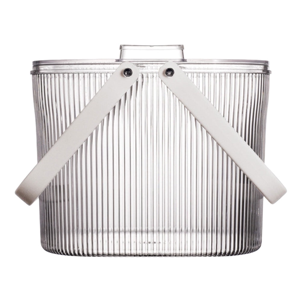 Plastic to Go Containers Double Handle Ice Bucket Wine Chilling Cooler