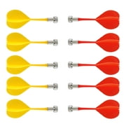 10pcs Plastic Wing Magnetic Darts Bullseye Target Game Toys (Random Color)