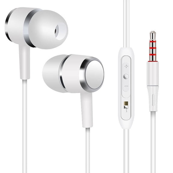 Plastic wired headset