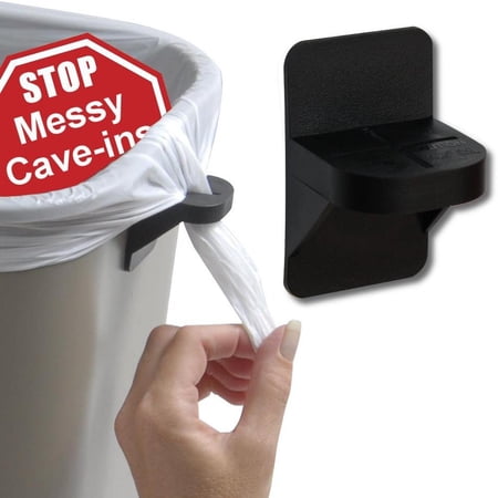 PlasticMill Trash Bag Cinch (2-Pack, Black)