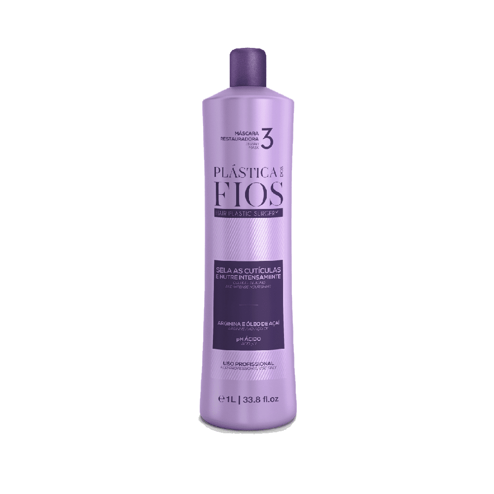 Plastica Dos Fios Repair Mask Step 3 1 Lt / 33 fl.oz