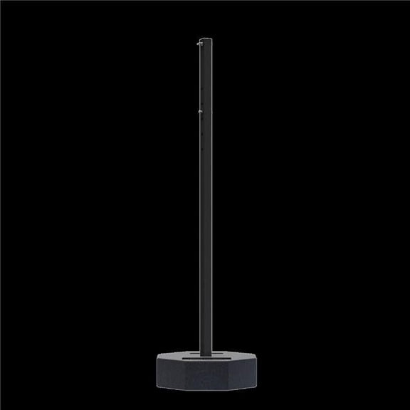 Plasticade by UVP UV800RB60-72BKPK Plasticade Mobile Parking Lot Post