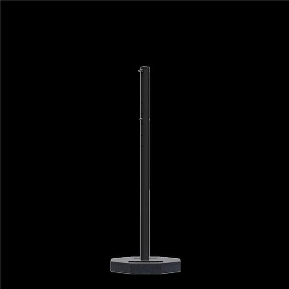 Plasticade by UVP UV800RB30-60BKPK Plasticade Mobile Parking Lot Post