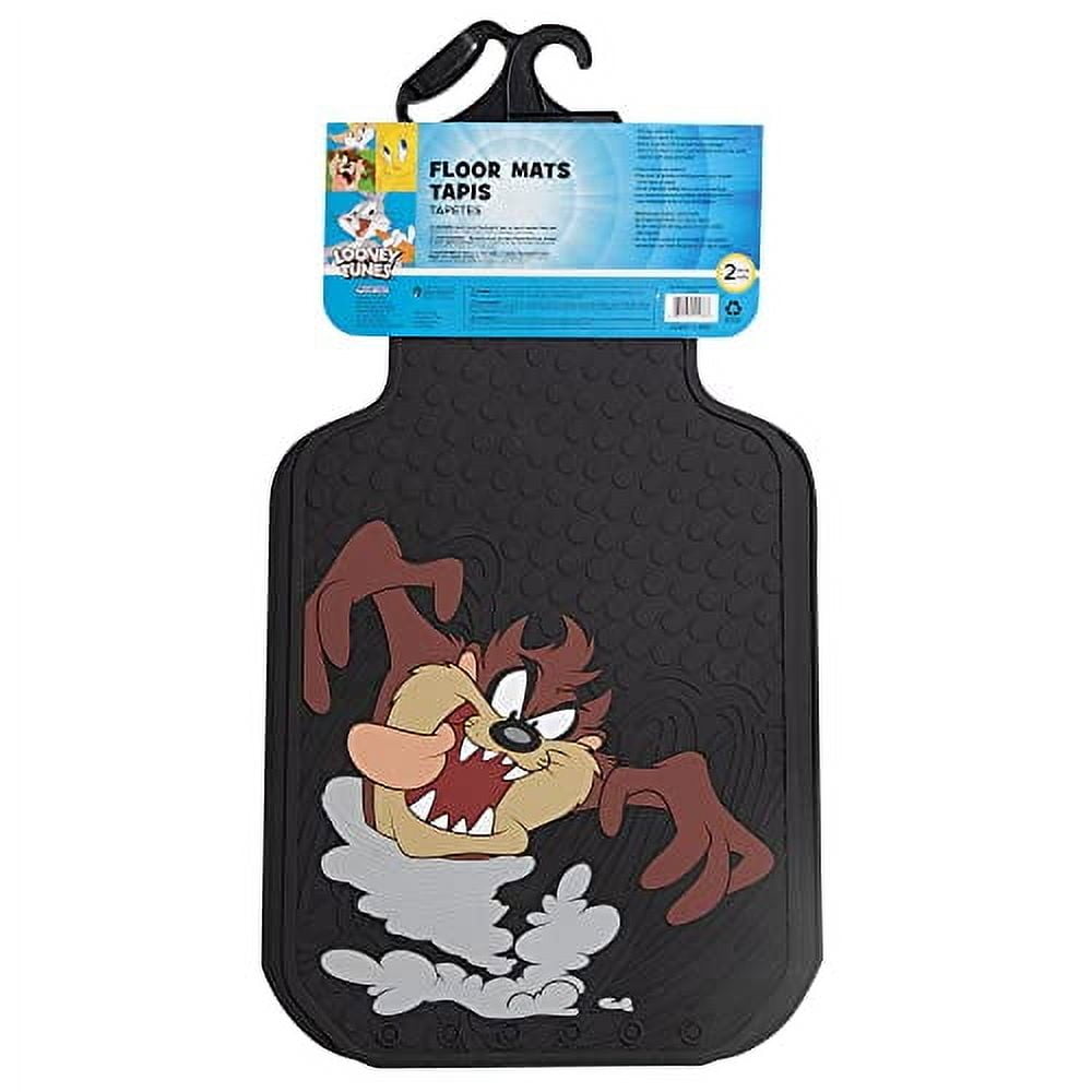 Plasticolor 001488R01 Looney Tunes Taz Tornado Front Floor Mats