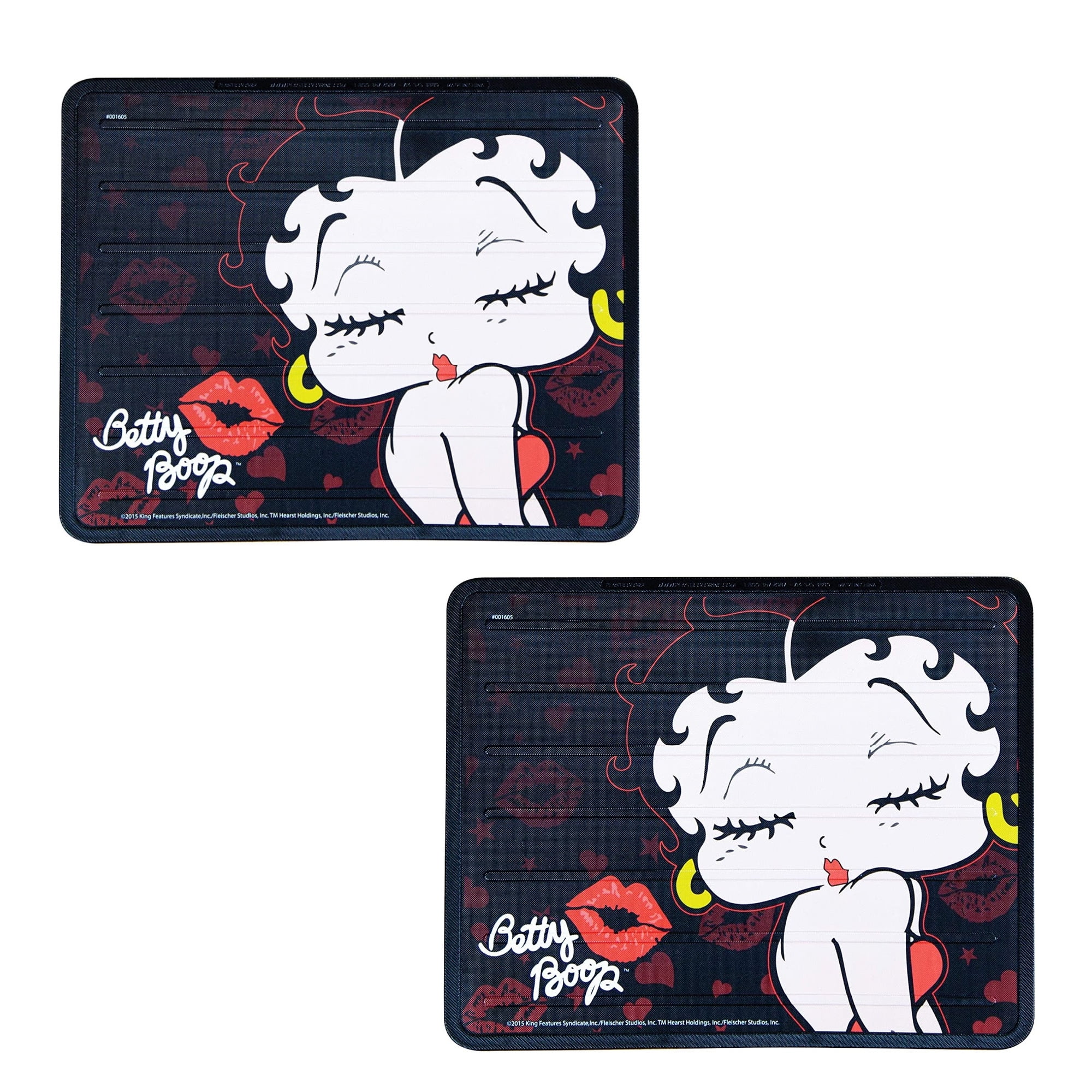 Plasticolor 001605R01 Betty Boop Kisses Heavy Duty Rubber Car Truck SUV