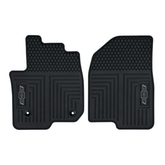 Plasticolor 001796R01 Custom Fit Front Floor Mats Chevrolet Silverado 1500 2500 3500 High Country Years 2019-2023