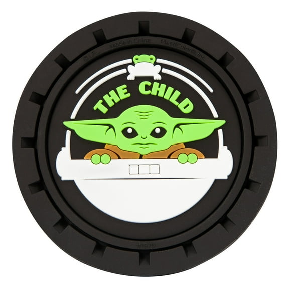 Plasticolor 001970R01 Star Wars Mandalorian Baby Yoda The Child Auto Coasters Set of 2