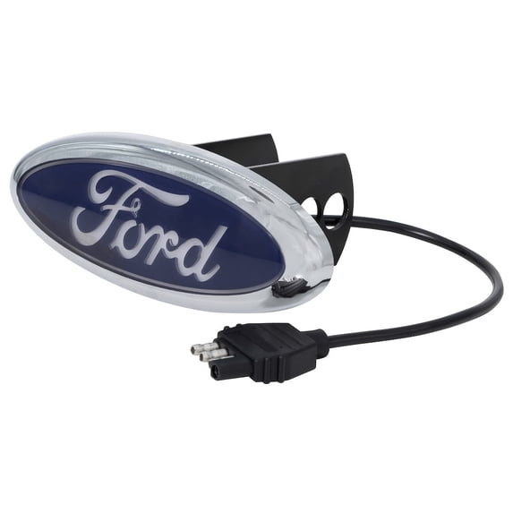 Plasticolor 002317R01 Trailer Hitch Cover Fits 1-1/4 And 2in Receivers Ford Logo