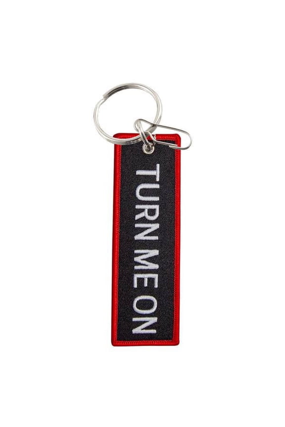 Turn Me On Strap Key Chain