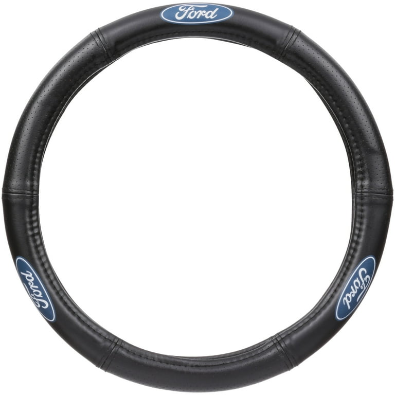 Plasticolor 006725R01 Ford Elite Premium Logo Steering Wheel Cover