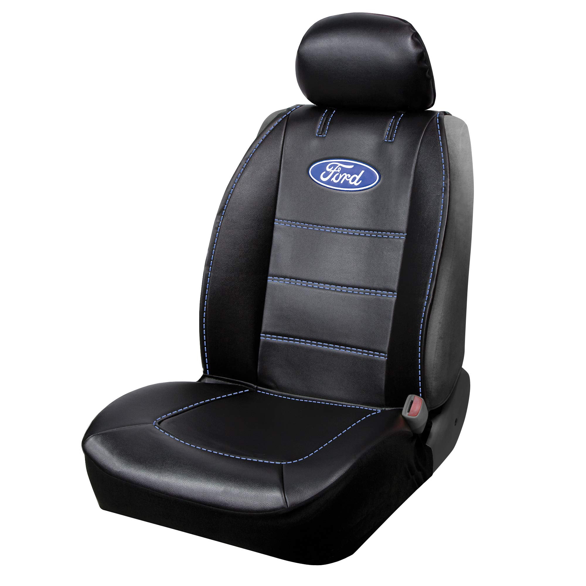 008625R01 Deluxe Sideless 3-Piece Seat Cover Set For Ford Vehicles