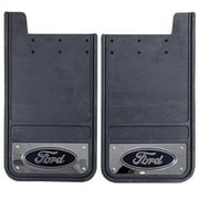 Plasticolor 12 x 23 in. Heavy Duty Rear Mud Guards for Ford