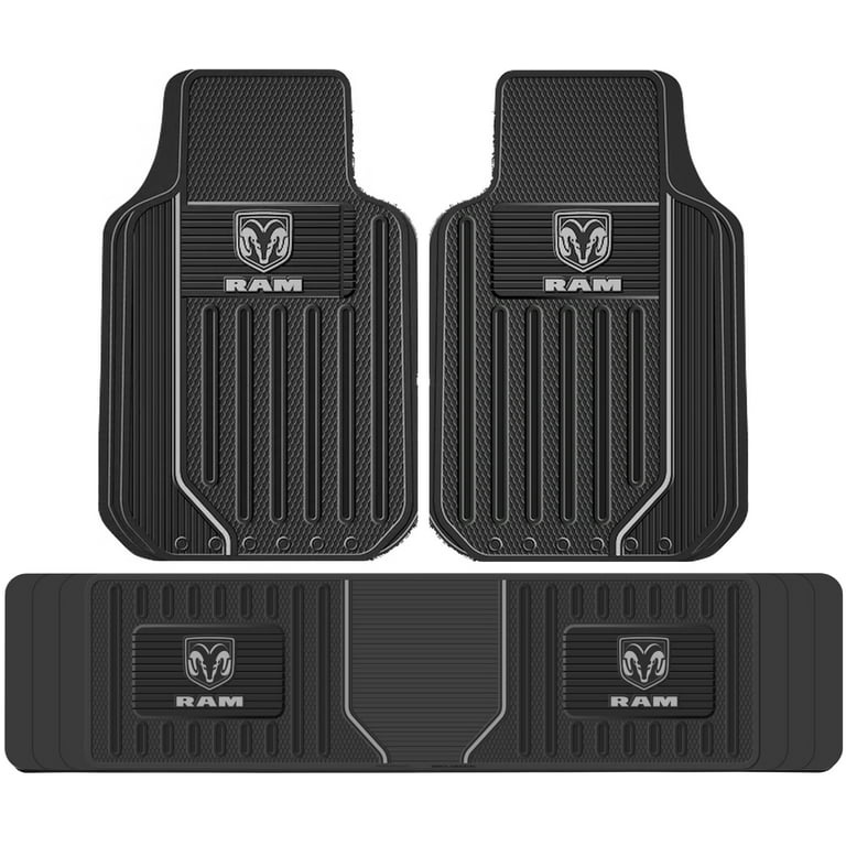 Dodge ram rubber floor mats top