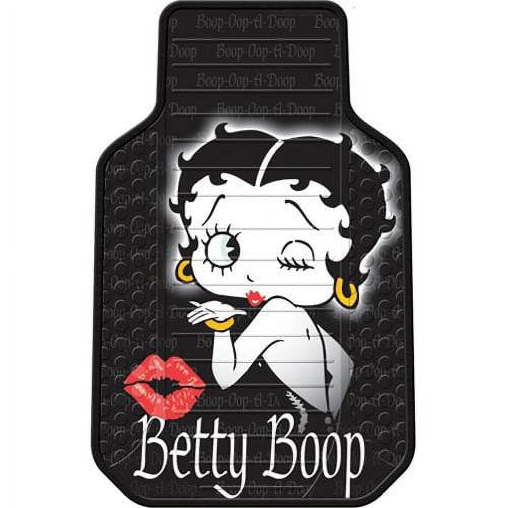 Plasticolor Betty Boop Timeless Plasticlear Floor Mat