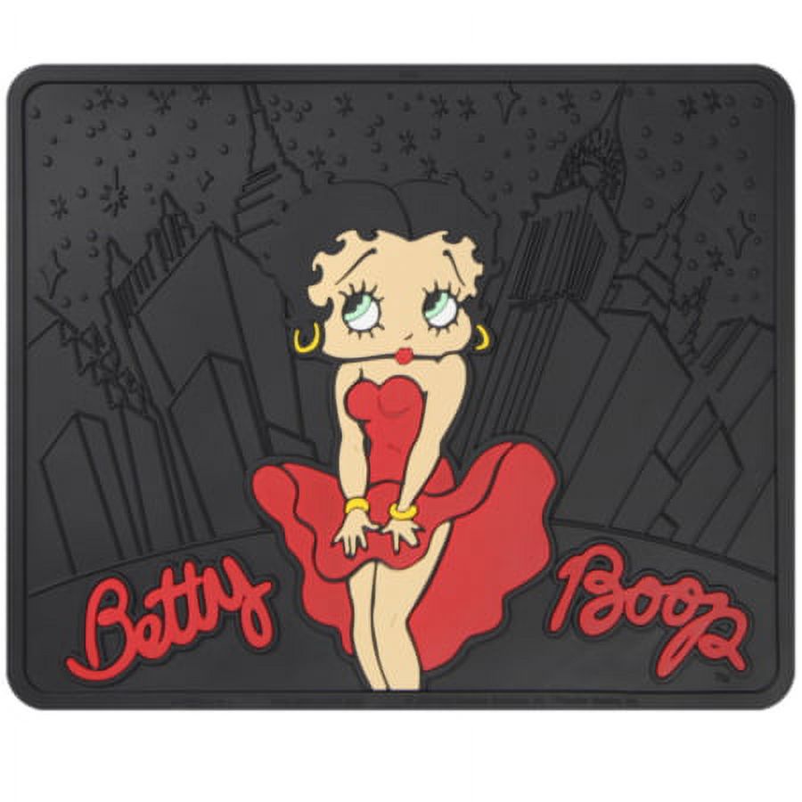 Plasticolor Betty Boop Universal Fit Automotive Utility Mat, Vinyl