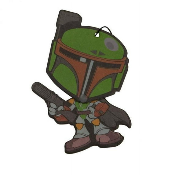 Plasticolor Boba Fett Wiggler Automotive Air Freshener, Dark Ice, 1 Pack