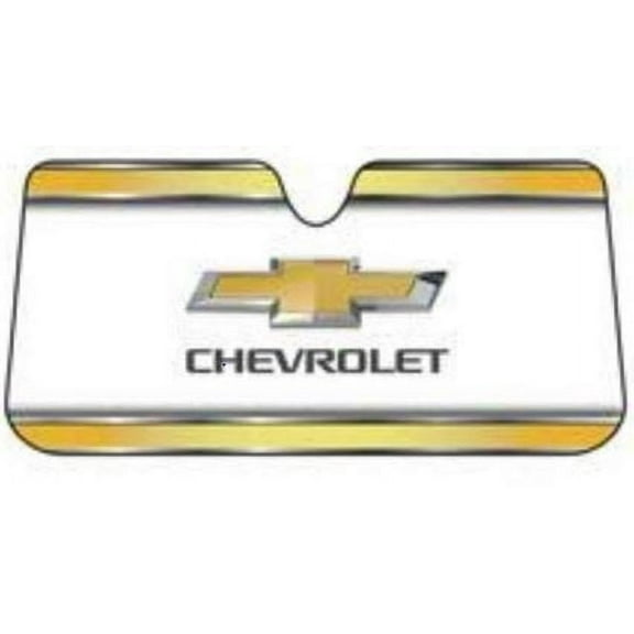 Plasticolor Chevy 3737R01 58 x 275 Universal Fit Automotive Sunshade, White