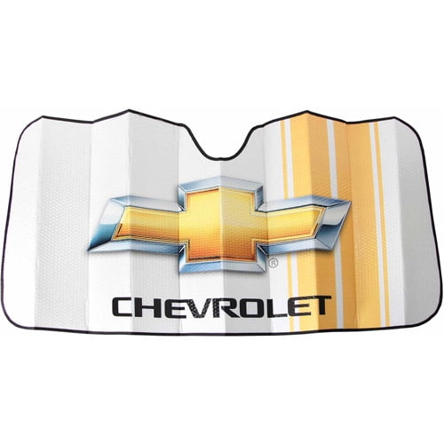 Plasticolor Chevy 58” x 27.5” Front Accordion Windshield Visor Universal Fit, 1 Pack