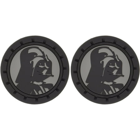 Plasticolor Darth Vader Automotive Cup Holder Coasters, Black & Gray, 2 Pack price history and forecast - Plasticolor 673
