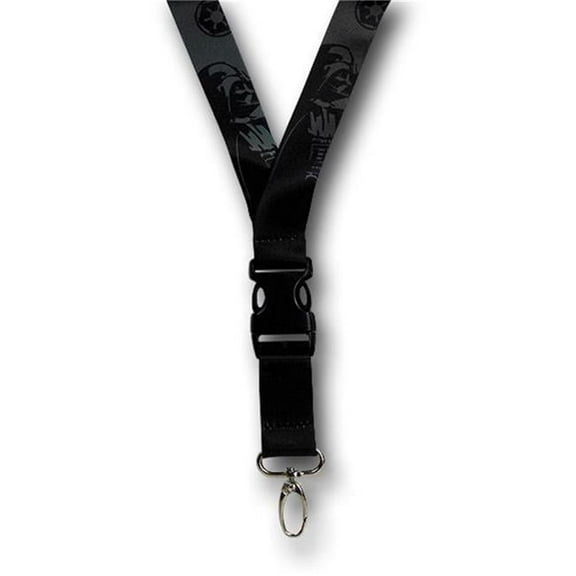 Plasticolor Darth Vader Automotive Lanyard, Black & Gray, 1 Piece