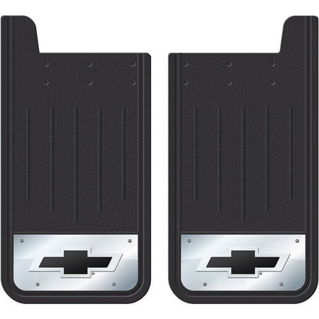 Plasticolor Heavy-Duty Rear Mud Guards, Chevy