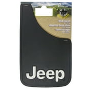 Jeep 9” x 15” Easy-Fit Universal Fit Automotive Mud Guards, Black