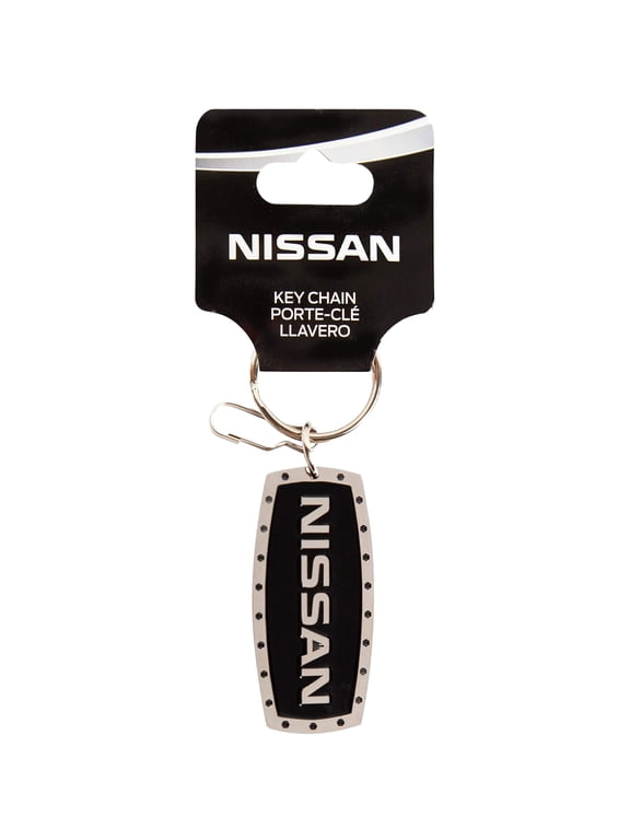 Keychain, Nissan Rivet Enamel - Keychain for Car Keys, and More