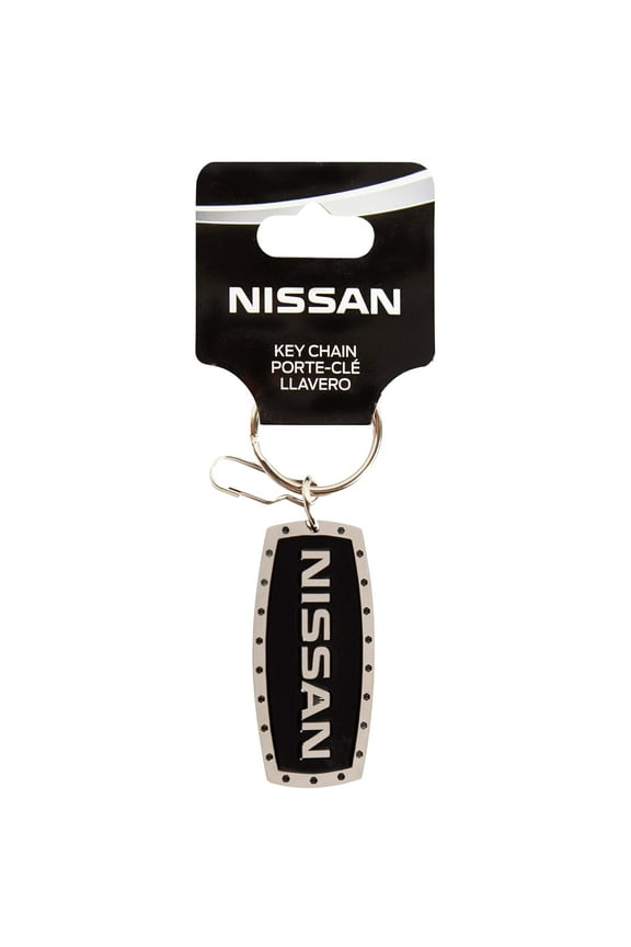 Keychain, Nissan Rivet Enamel - Keychain for Car Keys, and More