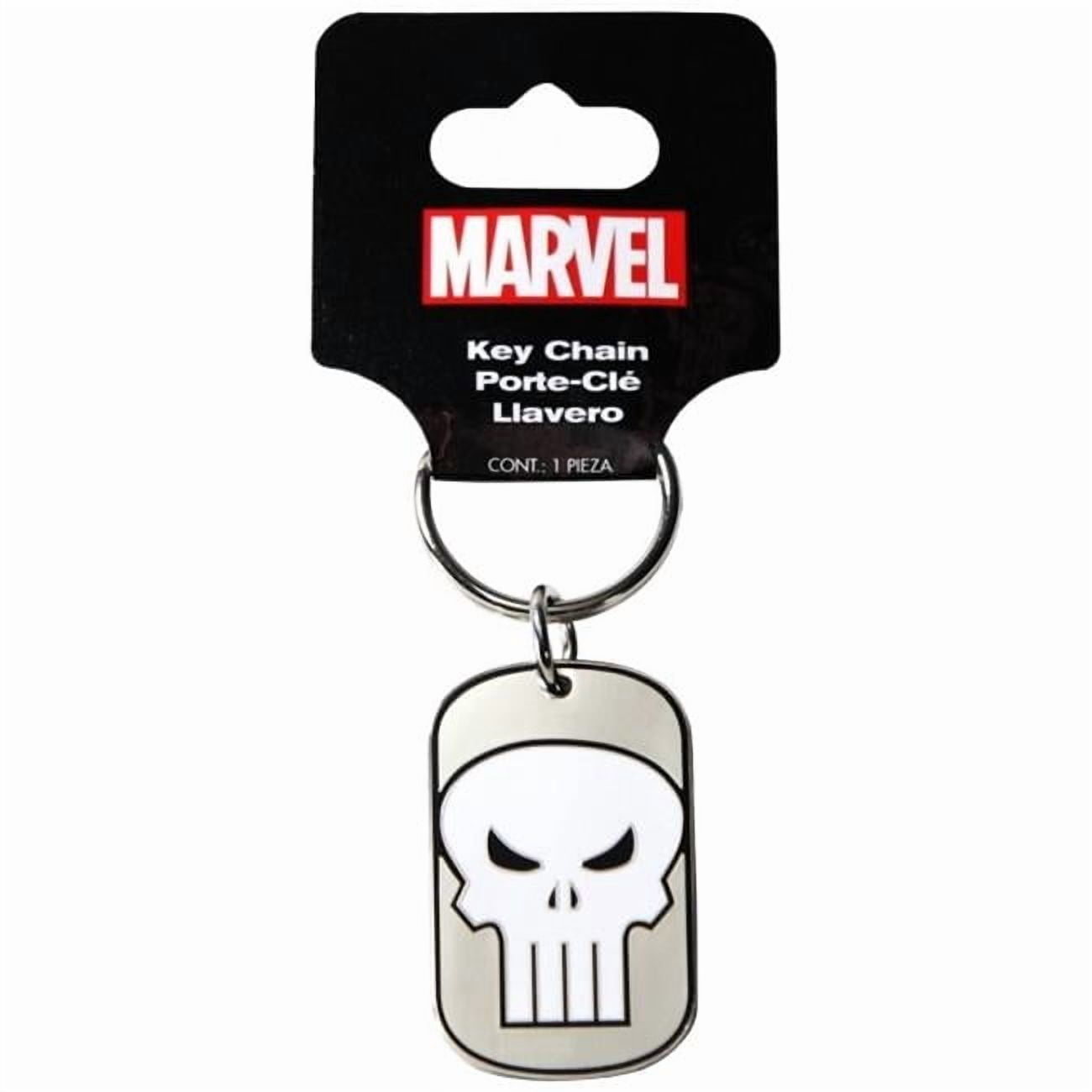 Marvel Punisher Dog Tag Key Chain