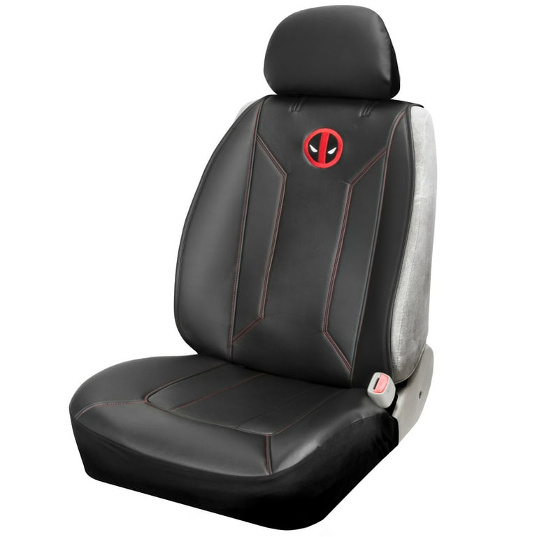 Plasticolor Marvel Deadpool 3 piece Sideless Seat Cover Walmart