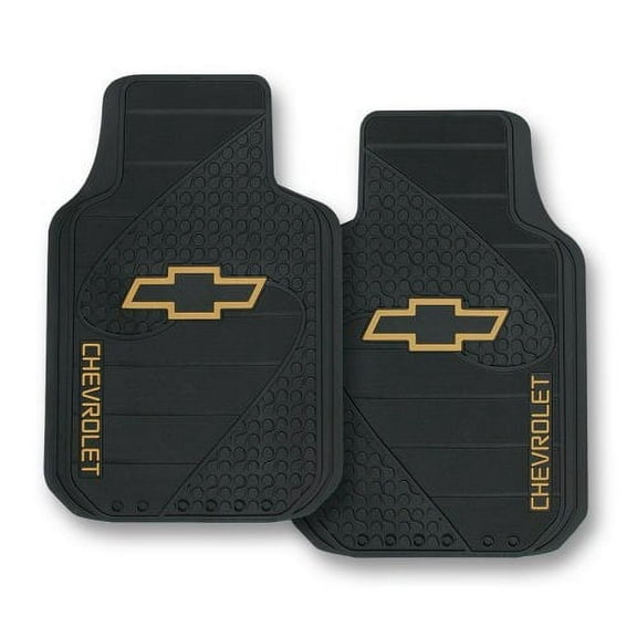 Plasticolor P23-001381R01, Custom-Fit, Front Floor Mats, Black 2 Piece