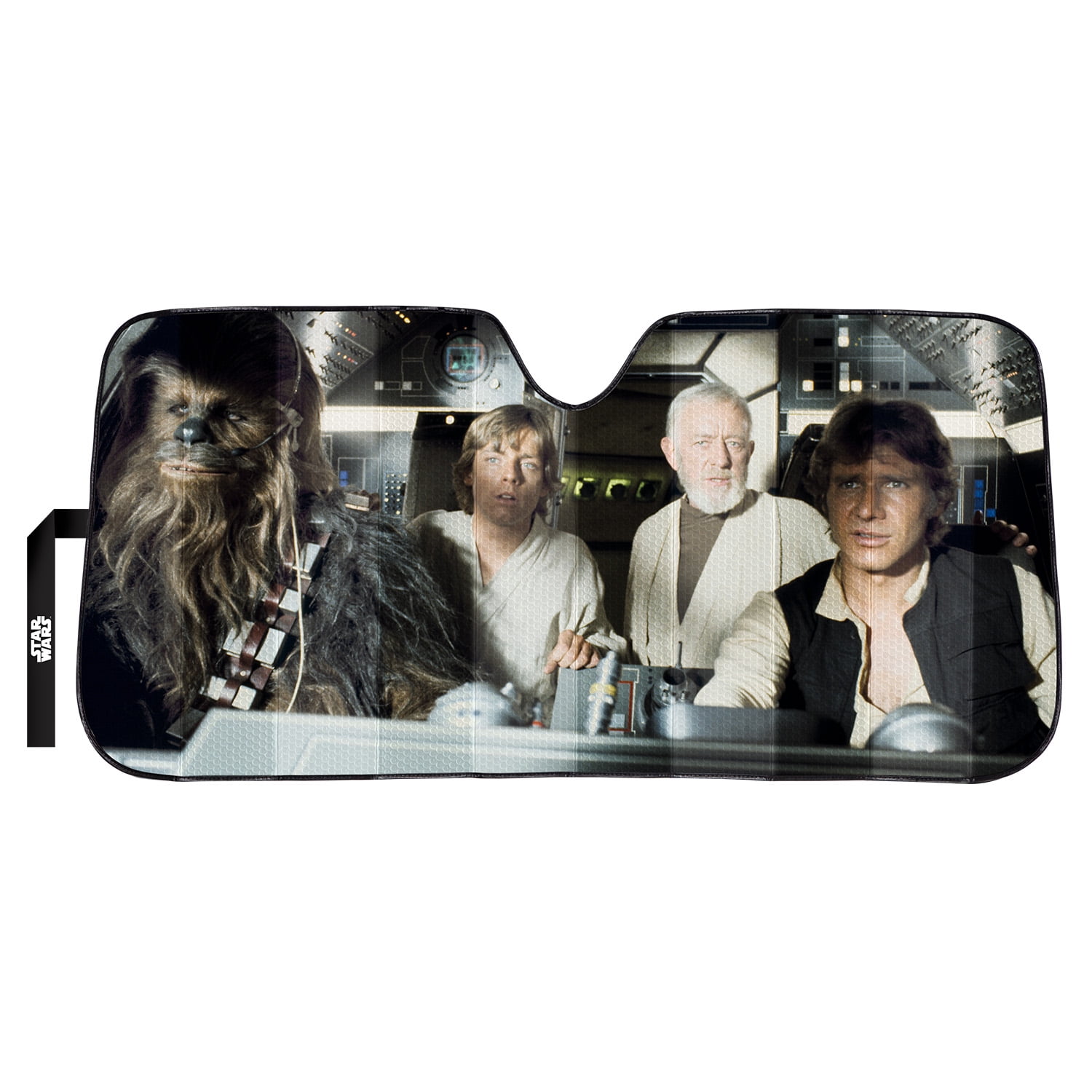 Plasticolor Star Wars Millennium Falcon Universal Fit Auto Sunshade, 1 Piece