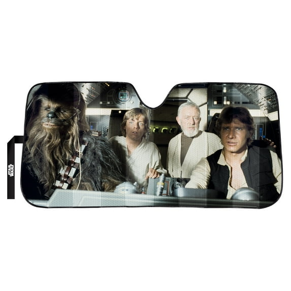 Plasticolor Star Wars Universal Fit Accordion Auto Sunshade, 58” x 27.5”, 3700, 1 Piece
