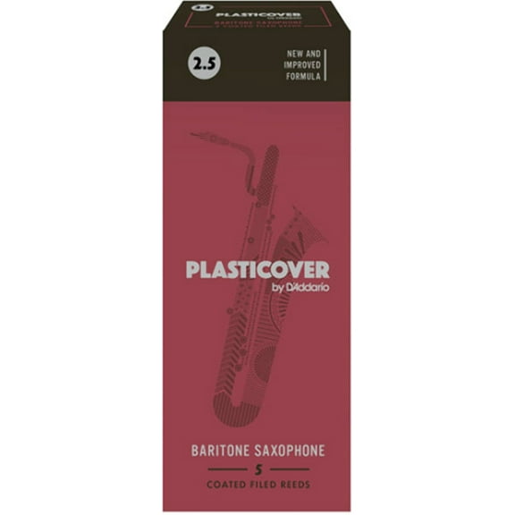Plasticover by D'Addario Baritone Saxophone Reeds - 5 Per Box