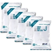 Plasticplace 10-10.5 Gallon White Drawstring Trash Bags, 21 in x 28 in, Code J Size, Compatible with simplehuman Trash Cans, 50 Count