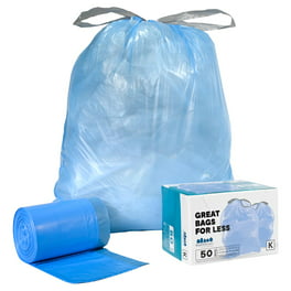 50pk Replacement Durable Garbage Bags, Fits Simplehuman® ‘size ''R''‘, 10L  / 2.6 Gallon