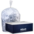 thumbnail image 1 of Plasticplace 4 Gallon Trash Bags, 6 Microns, Clear Garbage Can High Density Liners, 17" x 18" (2000 Count), 1 of 4