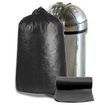 Gallon Garbage Bags, High Density: Clear, 8 Micron, 24x33, 100 Bags ...