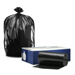  CR-FUSE Husky Large Trash Bags, 30 Gallon, 80 Black