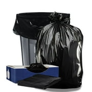 Plasticplace 55 Gallon Contractor Bags, Black, 38'' x 58'', 4 Mil, 32/Case
