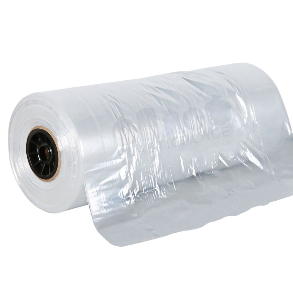 Large Clear Plastic Garment Bags - 21W x 3D x 72H - Roll of 243 